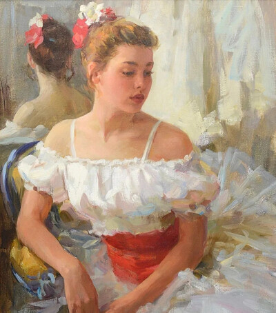 克罗托夫油画中的夏日风