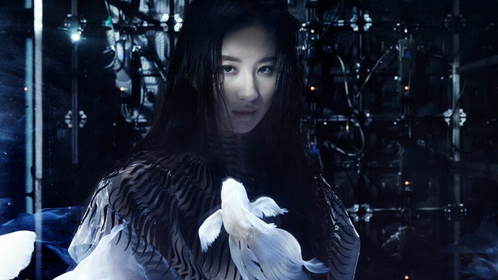 刘亦菲杂志写真