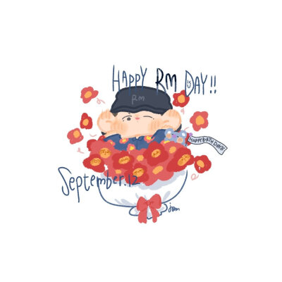 金南俊手绘，搜图不易，留图请点赞，专辑内所有图片均有才阿米所绘，我只是图片搬运工，只留作欣赏