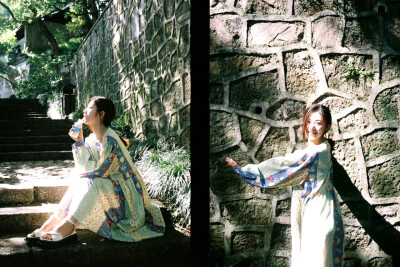 老社区生活感胶片
出镜：@一碗杜珺
摄影: @晓飞锅锅_
#杭州约拍##宁波约拍##上海约拍# ​​​