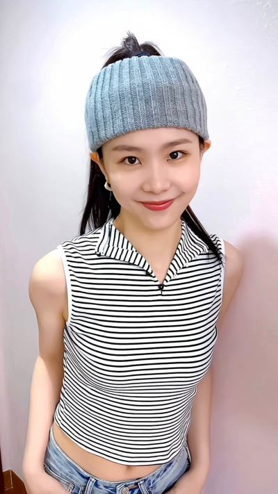 宝藏美女—— 陈梓平！
麻麻！她笑起来太好看了！