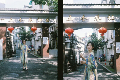 老社区生活感胶片
出镜：@一碗杜珺
摄影: @晓飞锅锅_
#杭州约拍##宁波约拍##上海约拍# ​​​