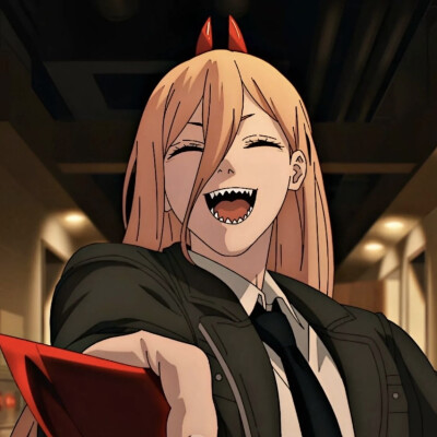 电锯人头像，帕瓦头像