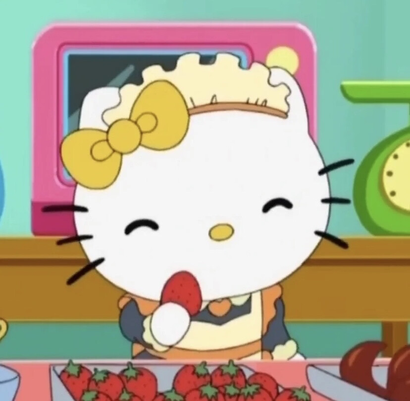 三丽鸥hellokitty头像
出处：森林里的荧光灯
