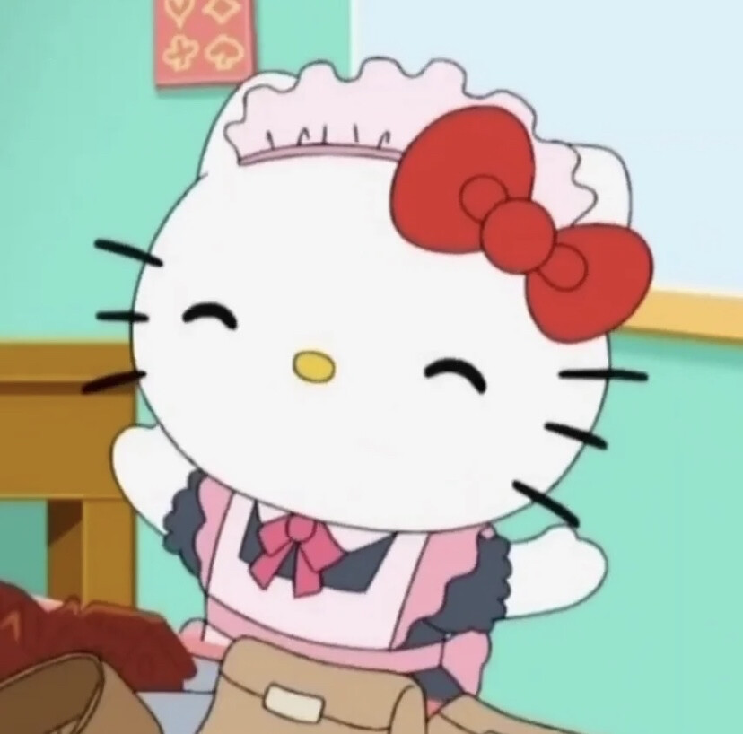 三丽鸥hellokitty头像
出处：森林里的荧光灯
