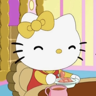 三丽鸥hellokitty头像
出处：森林里的荧光灯
