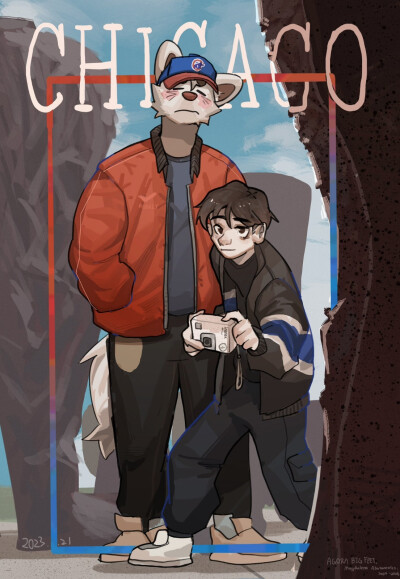 兽人 推荐画师 作者@doggyaubrey（Twitter）