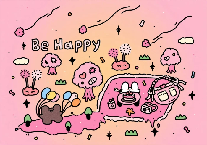 be happy