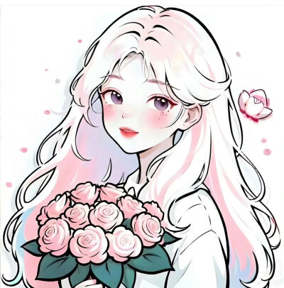 可爱 卡通 女生头像