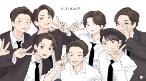 bts手绘,搜图不易，留图请点赞，专辑内所有图片均有才阿米所绘，我只是图片搬运工，只留作欣赏