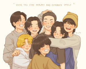 bts手绘,搜图不易，留图请点赞，专辑内所有图片均有才阿米所绘，我只是图片搬运工，只留作欣赏