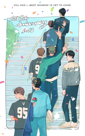 bts手绘,搜图不易，留图请点赞，专辑内所有图片均有才阿米所绘，我只是图片搬运工，只留作欣赏