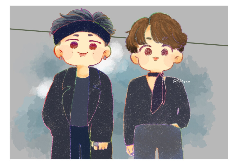 南硕cp 手绘，搜图不易，留图请点赞，专辑内所有图片均有才阿米所绘，我只是图片搬运工，只留作欣赏