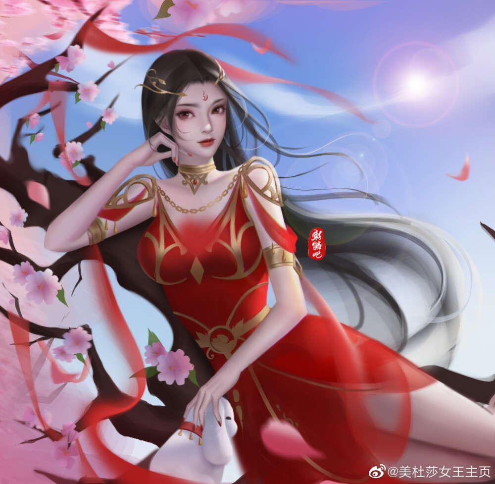 斗破苍穹，美杜莎女王，彩鳞