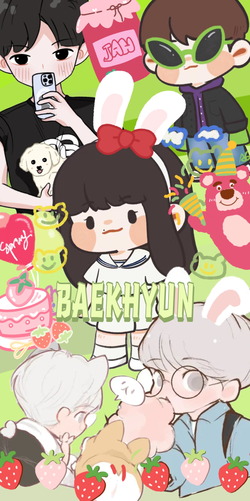 边伯贤壁纸
q版