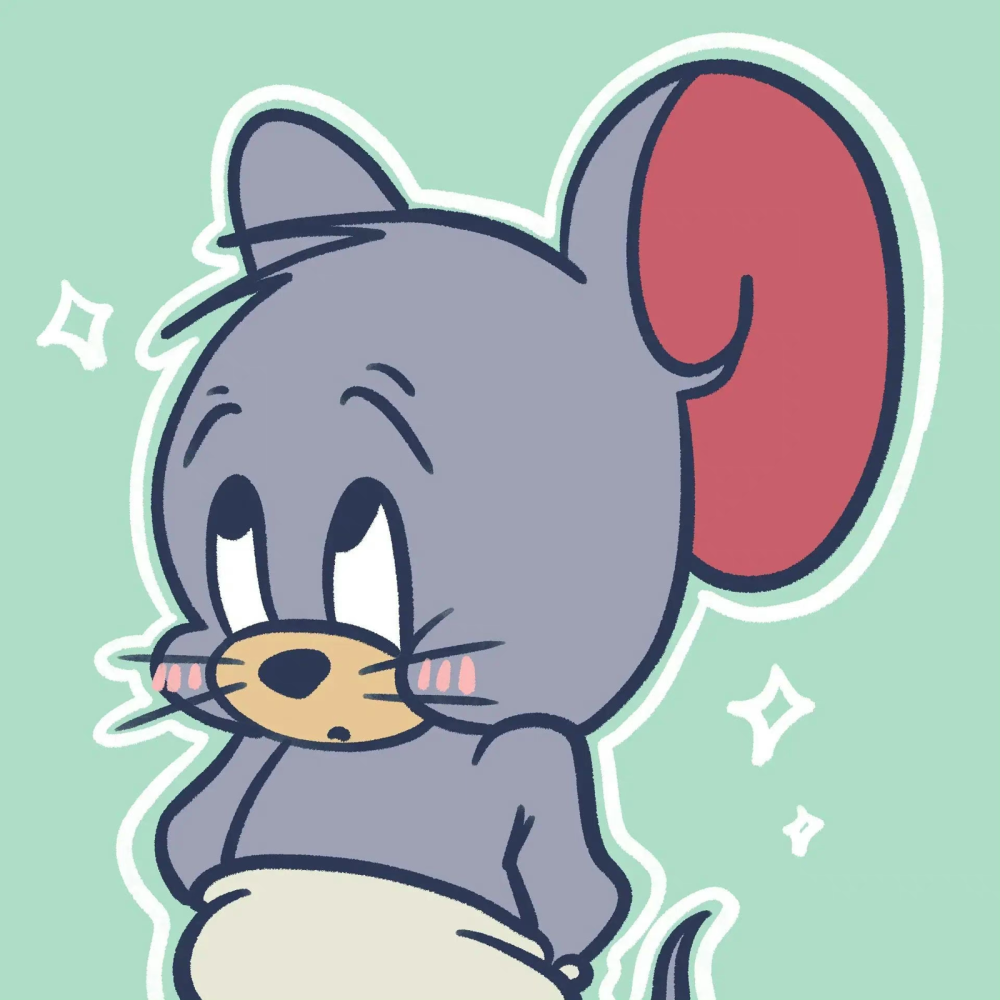 猫和老鼠
#小灰鼠