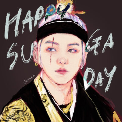 闵玧其手绘，搜图不易，留图请点赞，专辑内所有图片均有才阿米所绘，我只是图片搬运工，只留作欣赏