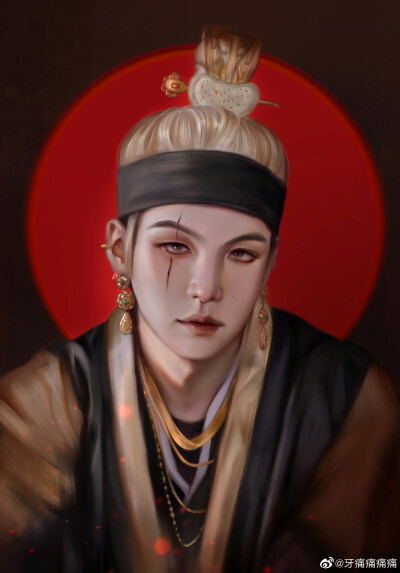 闵玧其手绘，搜图不易，留图请点赞，专辑内所有图片均有才阿米所绘，我只是图片搬运工，只留作欣赏