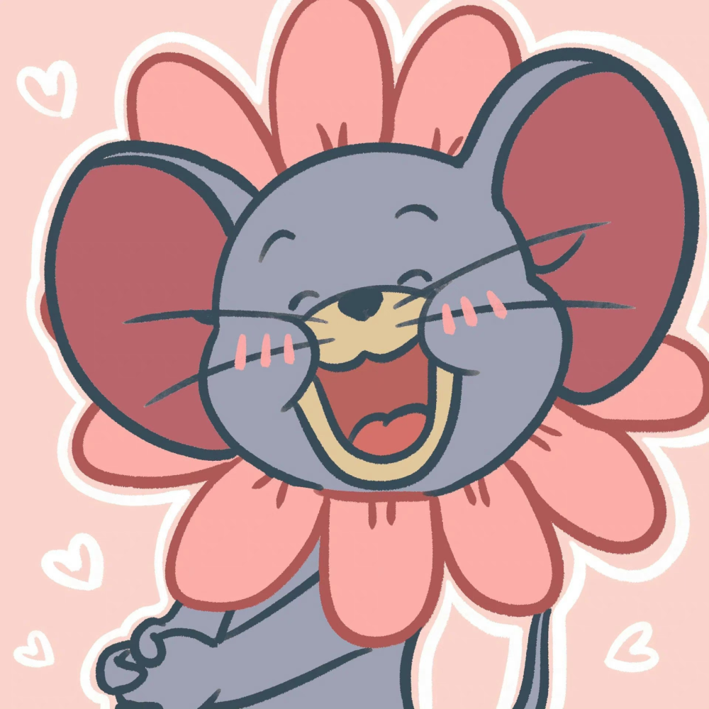 猫和老鼠
#小灰鼠