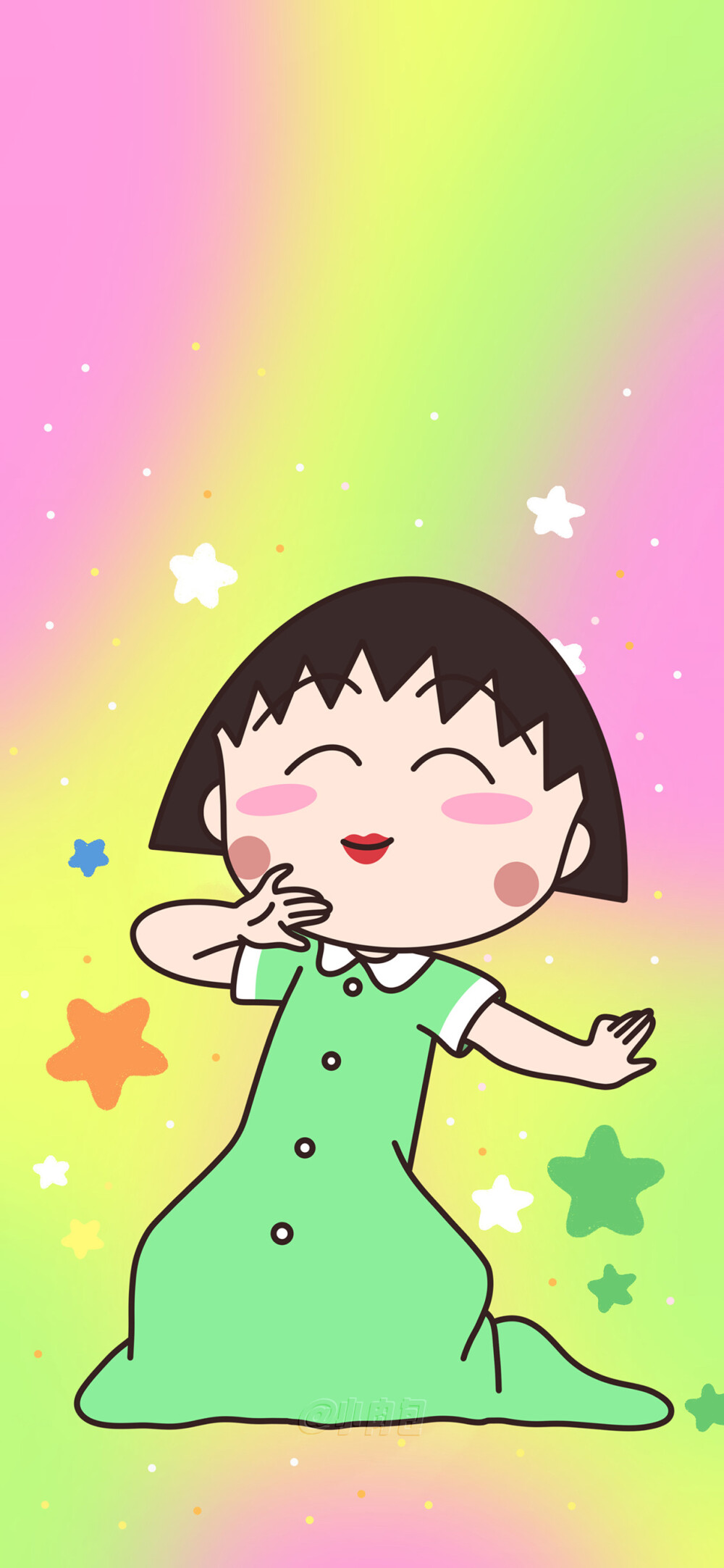 可爱卡通壁纸樱桃小丸子壁纸