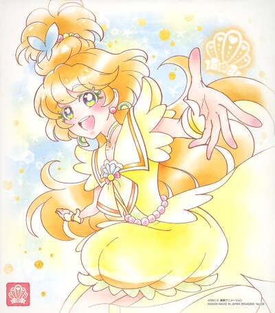 光之美少女色纸