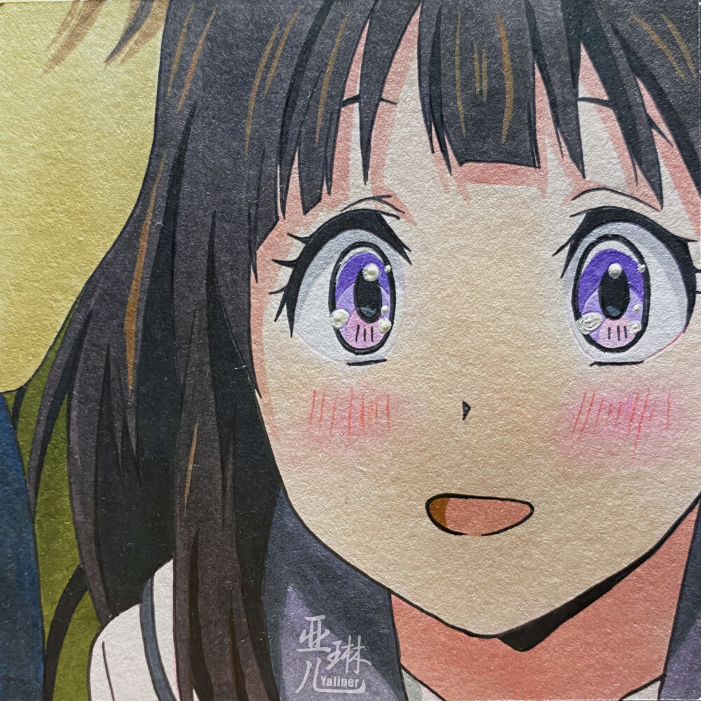 冰菓 | 手绘,视频在:快手,抖音,b站,小红书等:画查亚琳儿