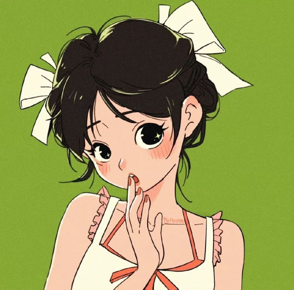 绿色女生头像