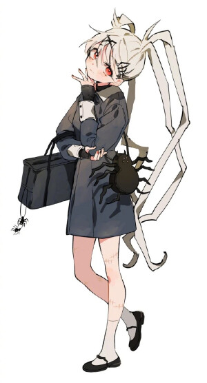 少女插画  Twi:mormormorp
