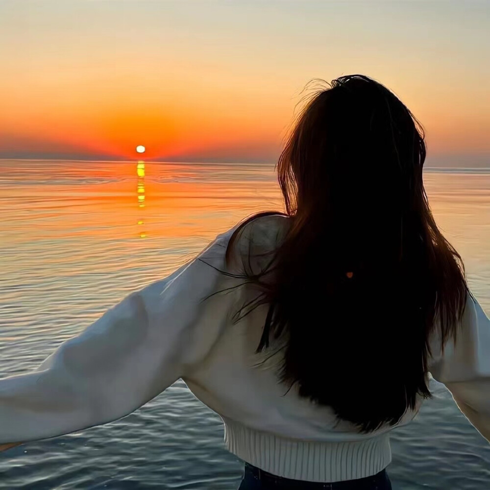 氛围感孤独女头