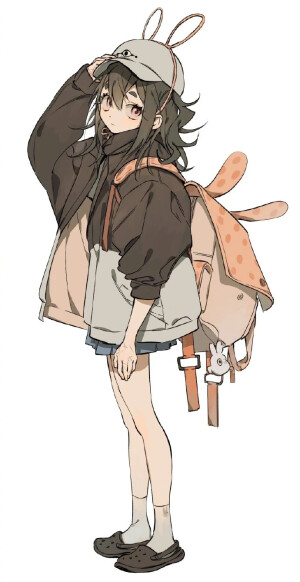 少女插画  Twi:mormormorp