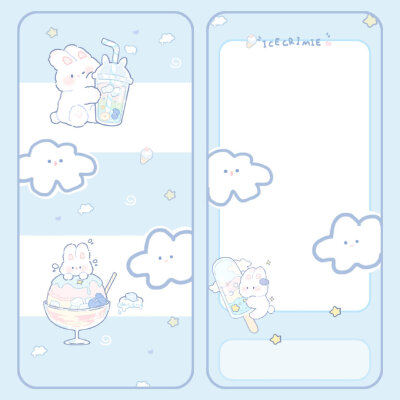 夏日清凉蓝色壁纸
图源➭YKACM小以