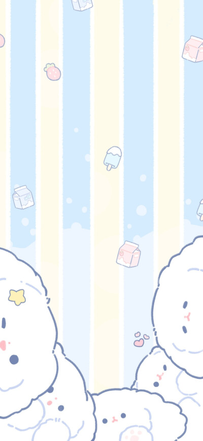 夏日清凉蓝色壁纸
图源➭YKACM小以