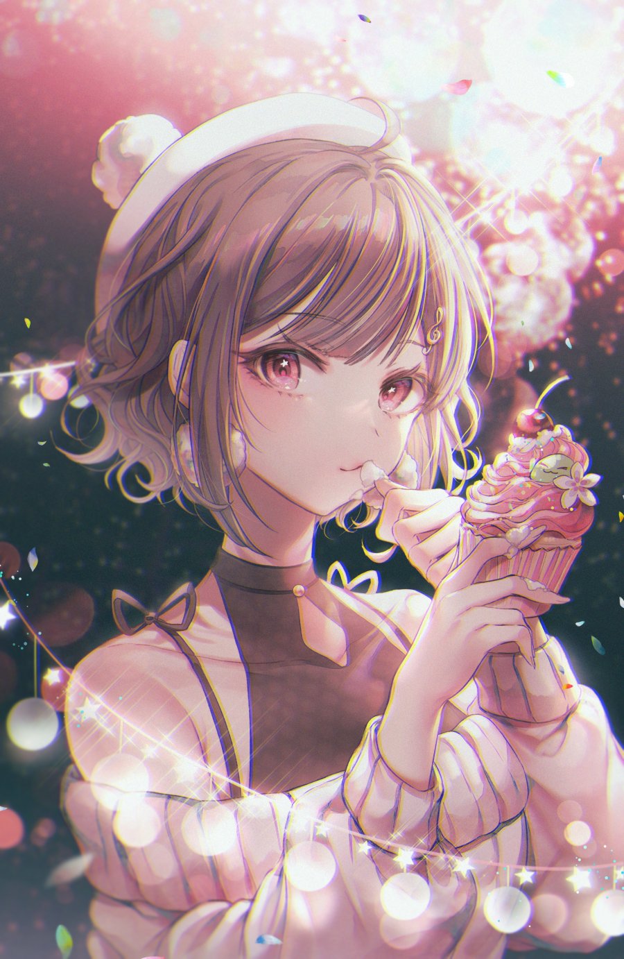 我能想到最浪漫的事 就是有人给我买 炸鸡 烤肉 章鱼小丸子 珍珠奶茶 蜜糖莲藕 炒面 蛋炒饭 炸年糕 铁板鱿鱼 慕斯冰淇淋 过桥米线 然后我吃 他看着
Twi:@ozzingo