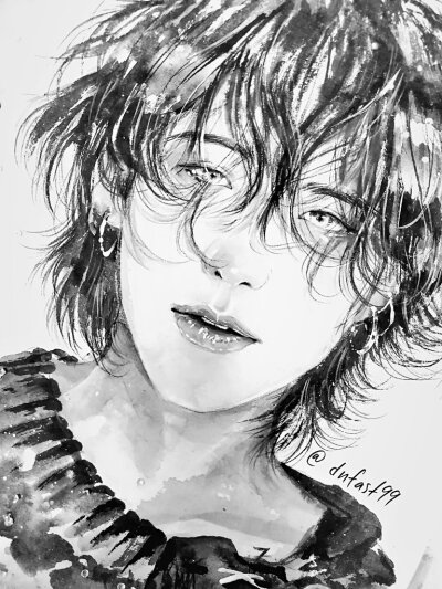 闵玧其手绘，搜图不易，留图请点赞，专辑内所有图片均有才阿米所绘，我只是图片搬运工，只留作欣赏