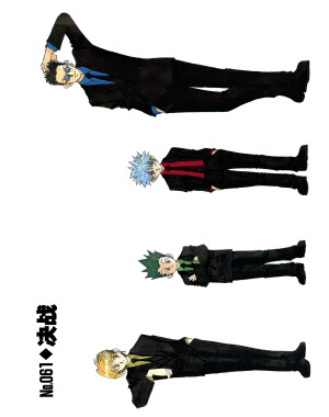 全职猎人 四人组