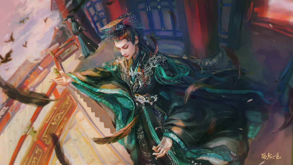 澹台烬
微博：@落颜一色
【长月烬明】