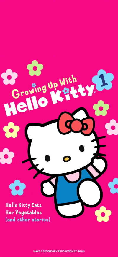 可爱 卡通壁纸 hello kitty