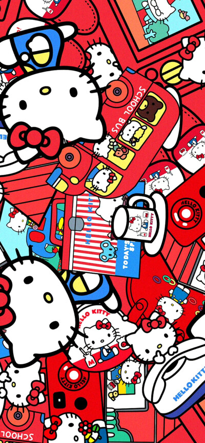 可爱 卡通壁纸 hello kitty