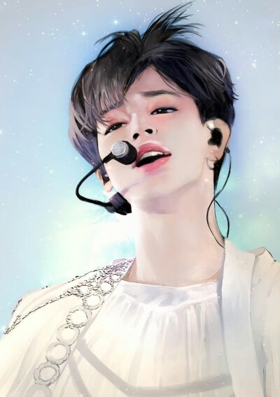 朴智旻手绘， 搜图不易，留图请点赞，专辑内所有图片均有才阿米所绘，我只是图片搬运工，只留作欣赏
