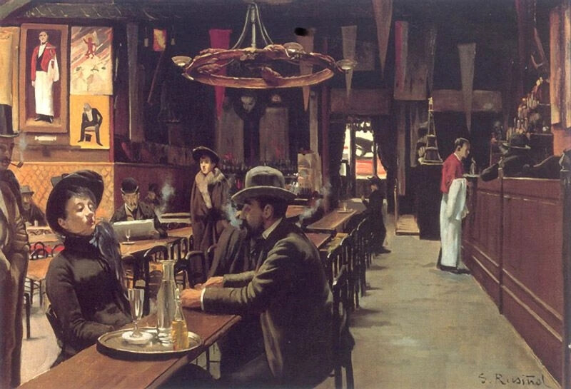 圣地亚哥 卢西尼奥尔（Santiago Rusinol）作品
