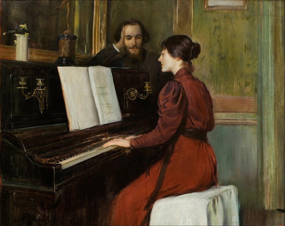 圣地亚哥 卢西尼奥尔（Santiago Rusinol）作品
