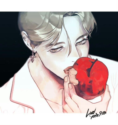 朴智旻手绘， 搜图不易，留图请点赞，专辑内所有图片均有才阿米所绘，我只是图片搬运工，只留作欣赏