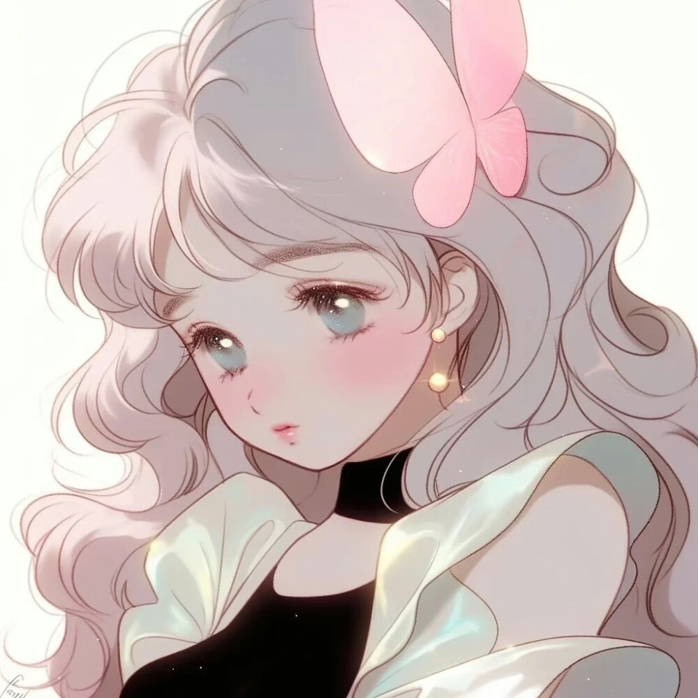 发光女孩旧漫女头
图源:汐颜.