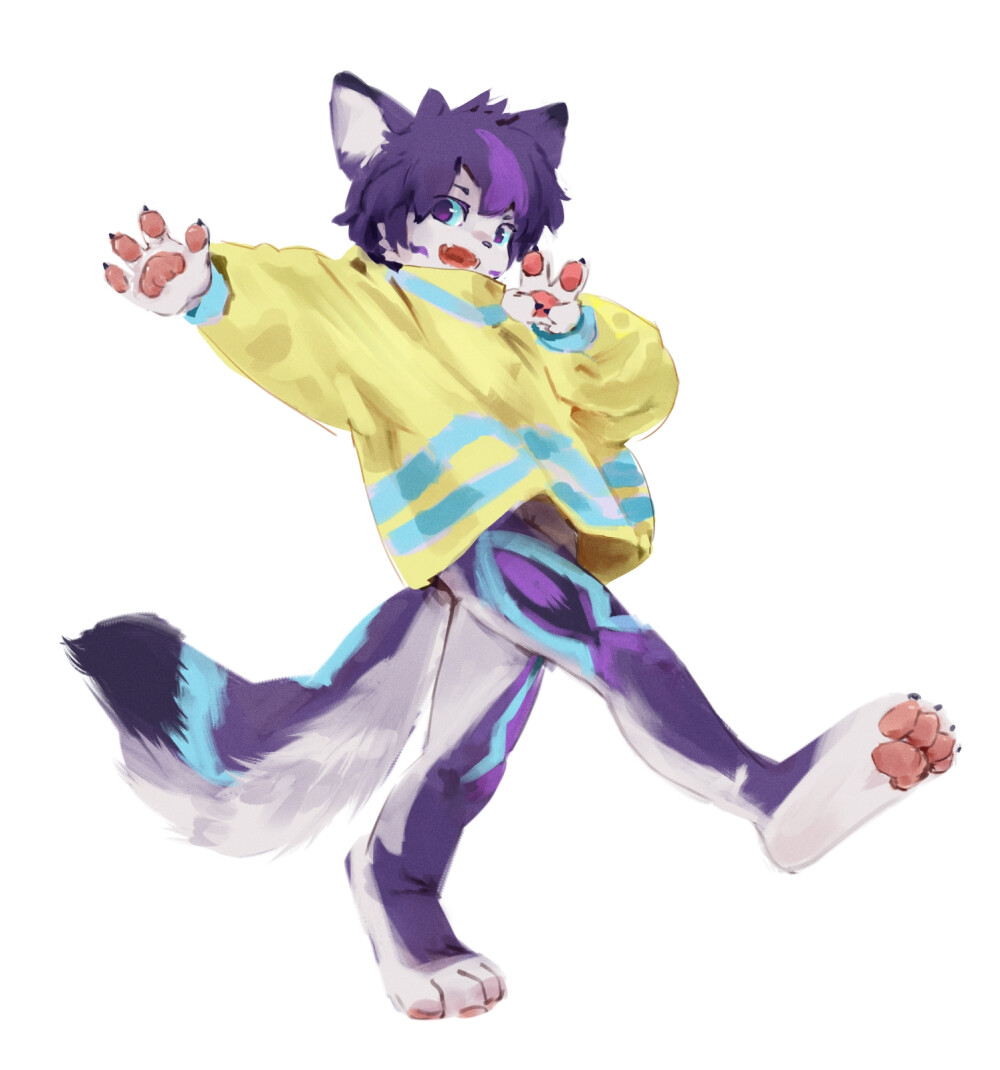 兽人 画师推荐 作者@lirenans（Twitter）