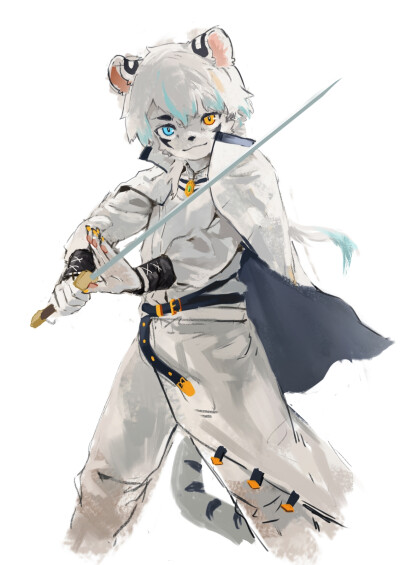 兽人 画师推荐 作者@lirenans（Twitter）