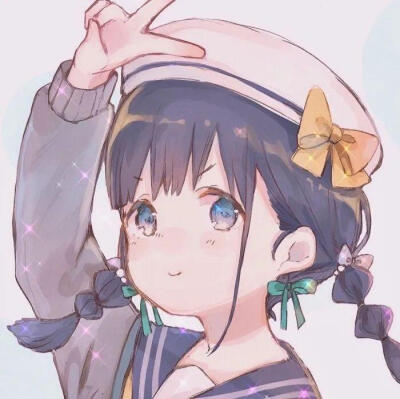 可爱女生漫头