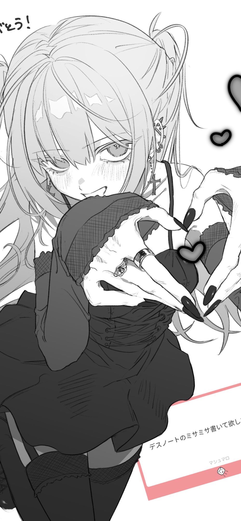 动漫壁纸，黑白动漫壁纸