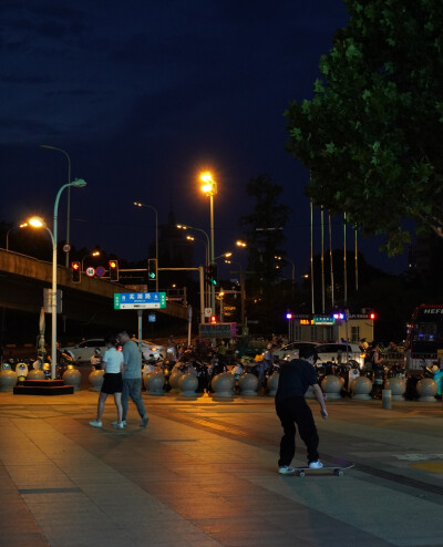 合肥夜景图（摄影新手浅浅拍一下）