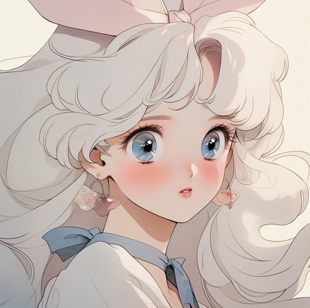 白色系复古旧漫