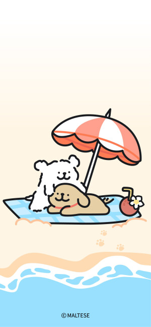 线条小狗快乐夏天

图源:线条小狗Maltese